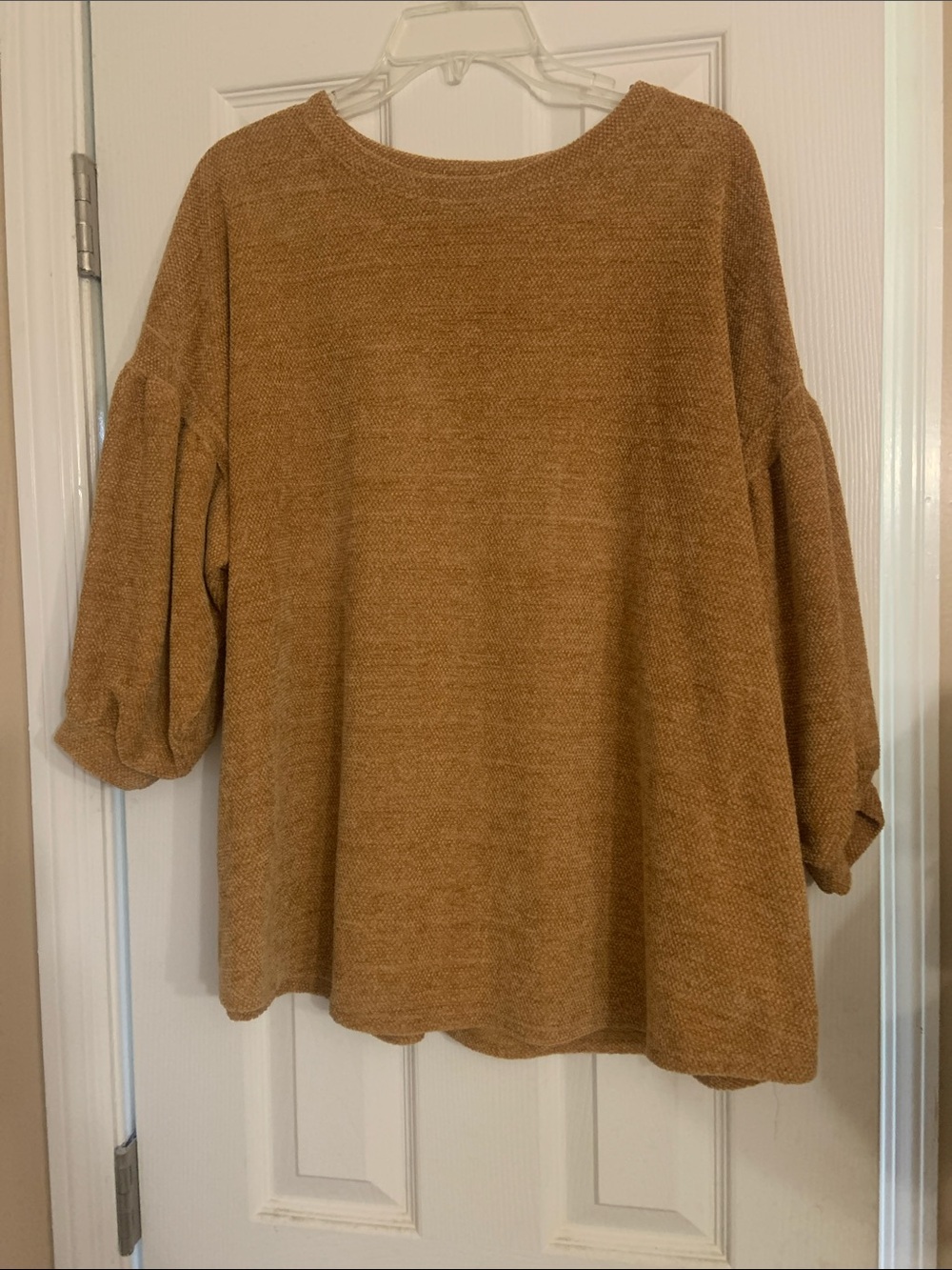 Cherish Textured Knit Sweater in Camel